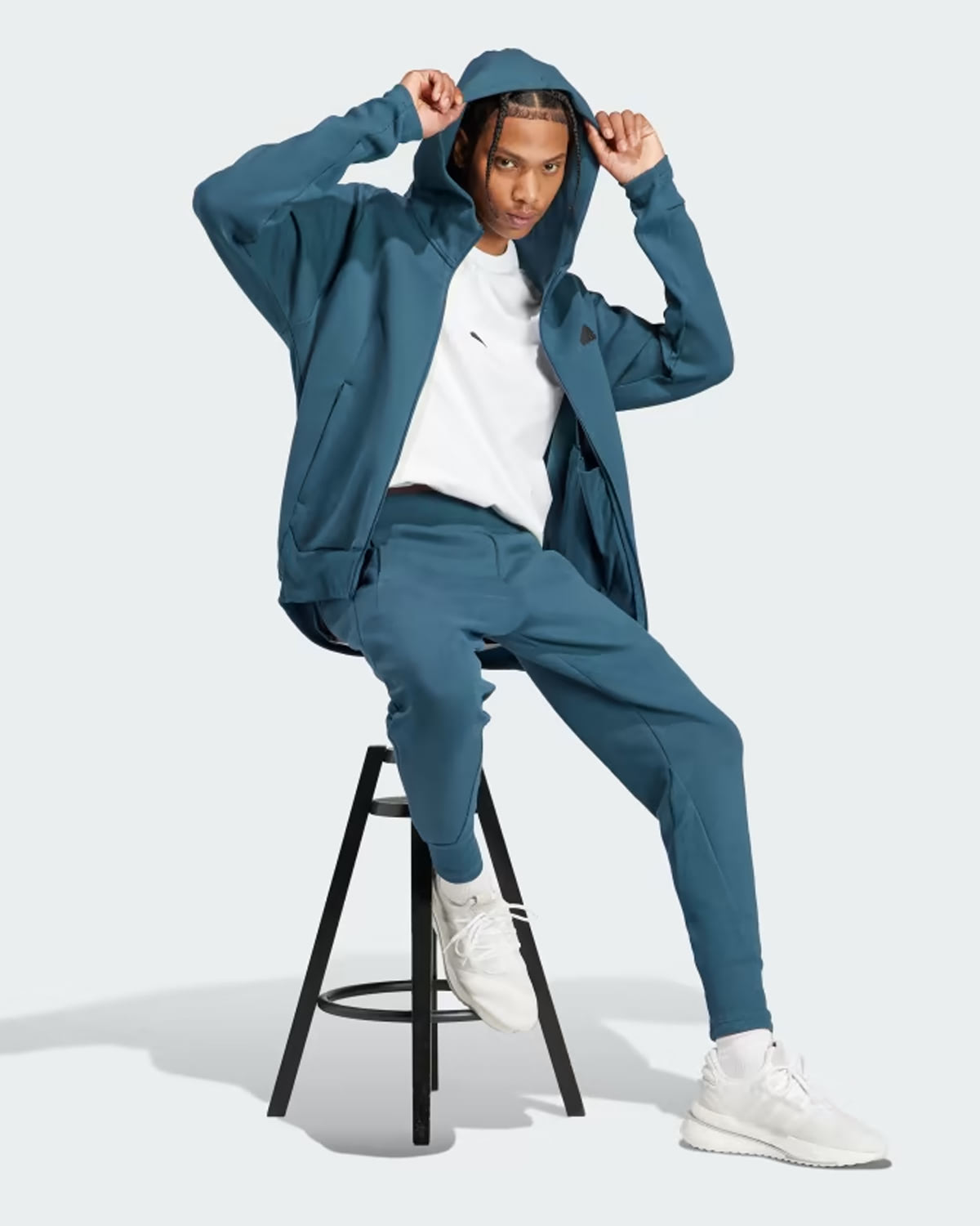 Z.N.E. Premium Full-Zip Hooded Track Jacket - Image 2